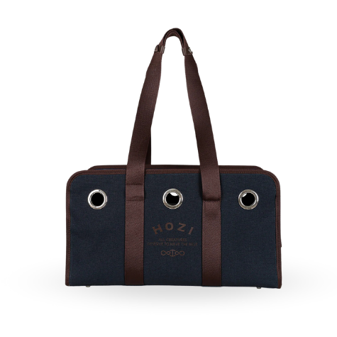 HOZI Canvas Carrier：時尚與功能兼具的狗攜帶包