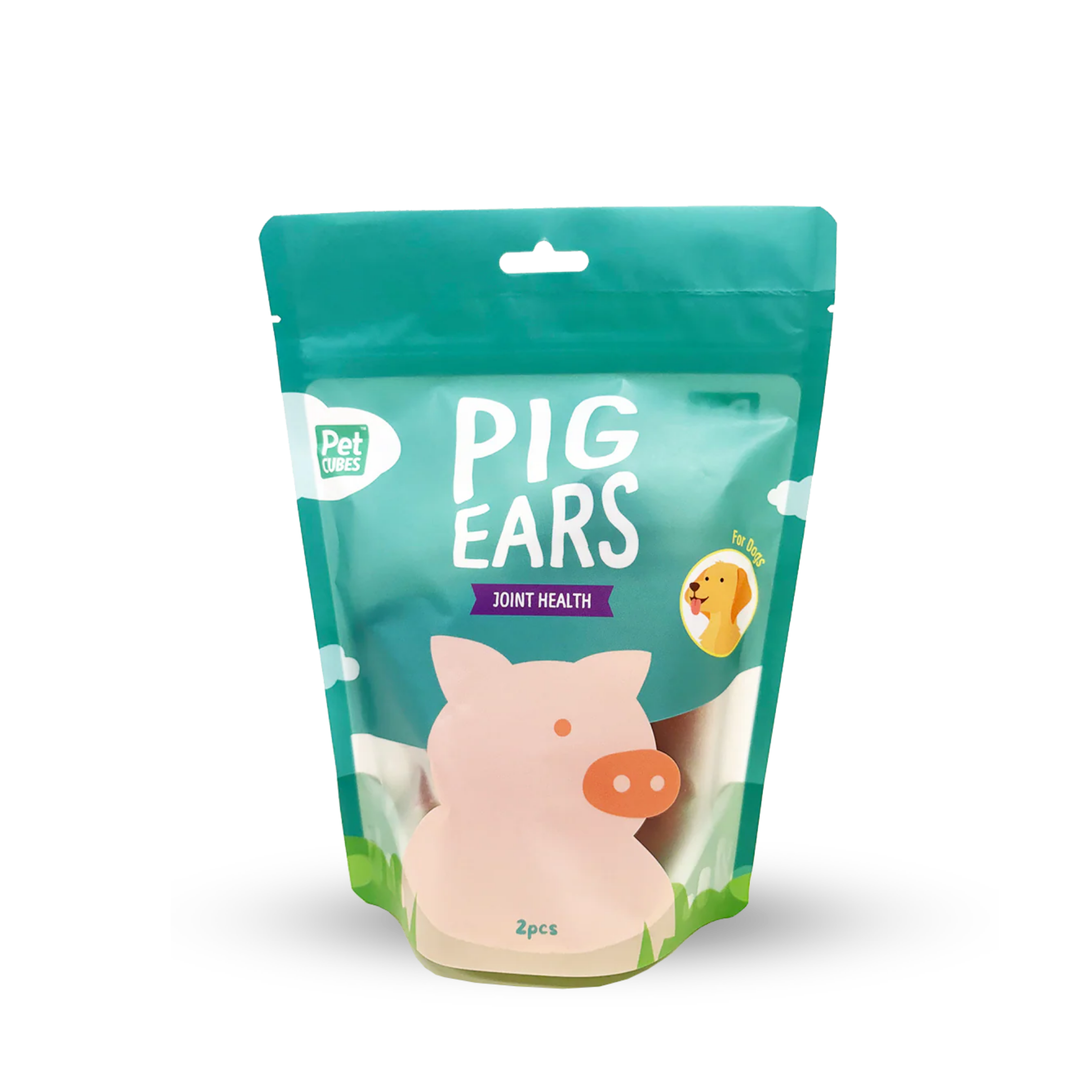 Pet Cubes Pig Ears - Treat For Dog | 豬耳 (2 塊) pet cubes