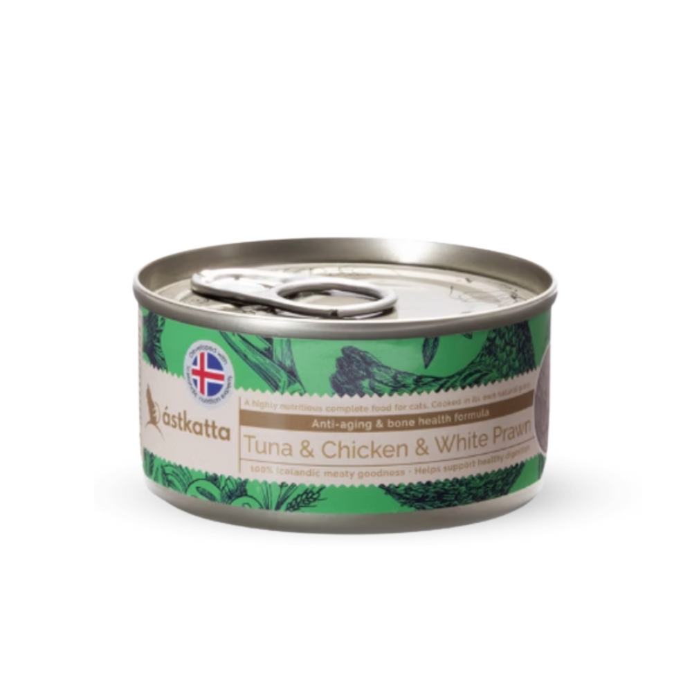 astkatta Tuna & Chicken & Prawn 80g | 吞拿魚雞肉鮮蝦 ástkatta
