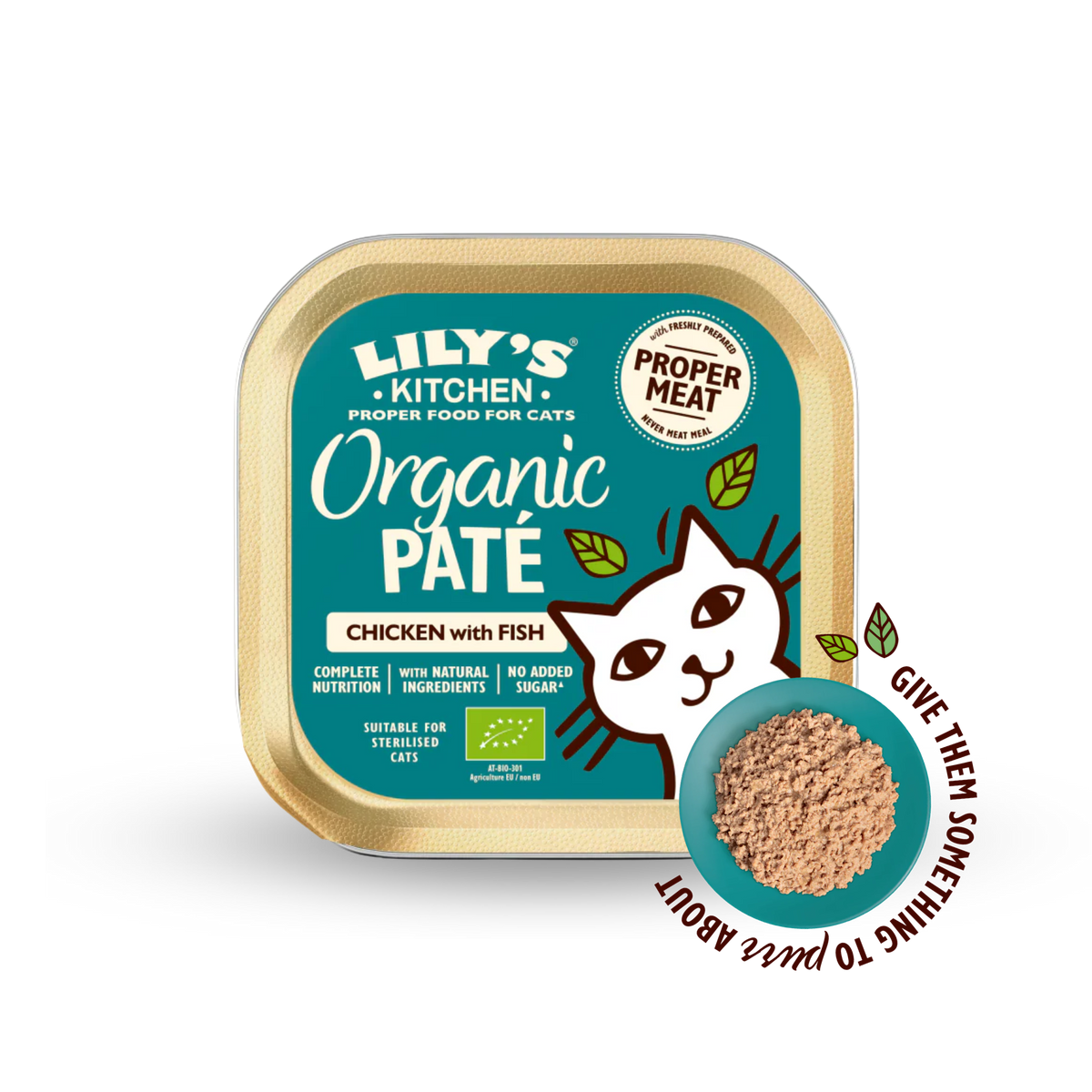 LILY’S KITCHEN Organic Chicken with Fish Paté
