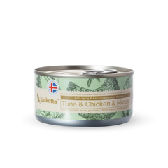 astkatta Tuna & Chicken & Mussel 80g | 吞拿魚雞肉青口 ástkatta