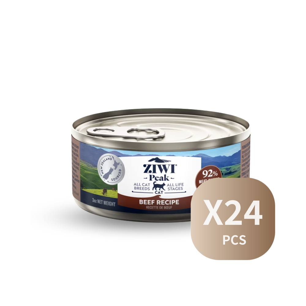 ZIWI Wet Beef Recipe For Cats | 鮮肉貓罐頭-牛肉配方 Ziwi