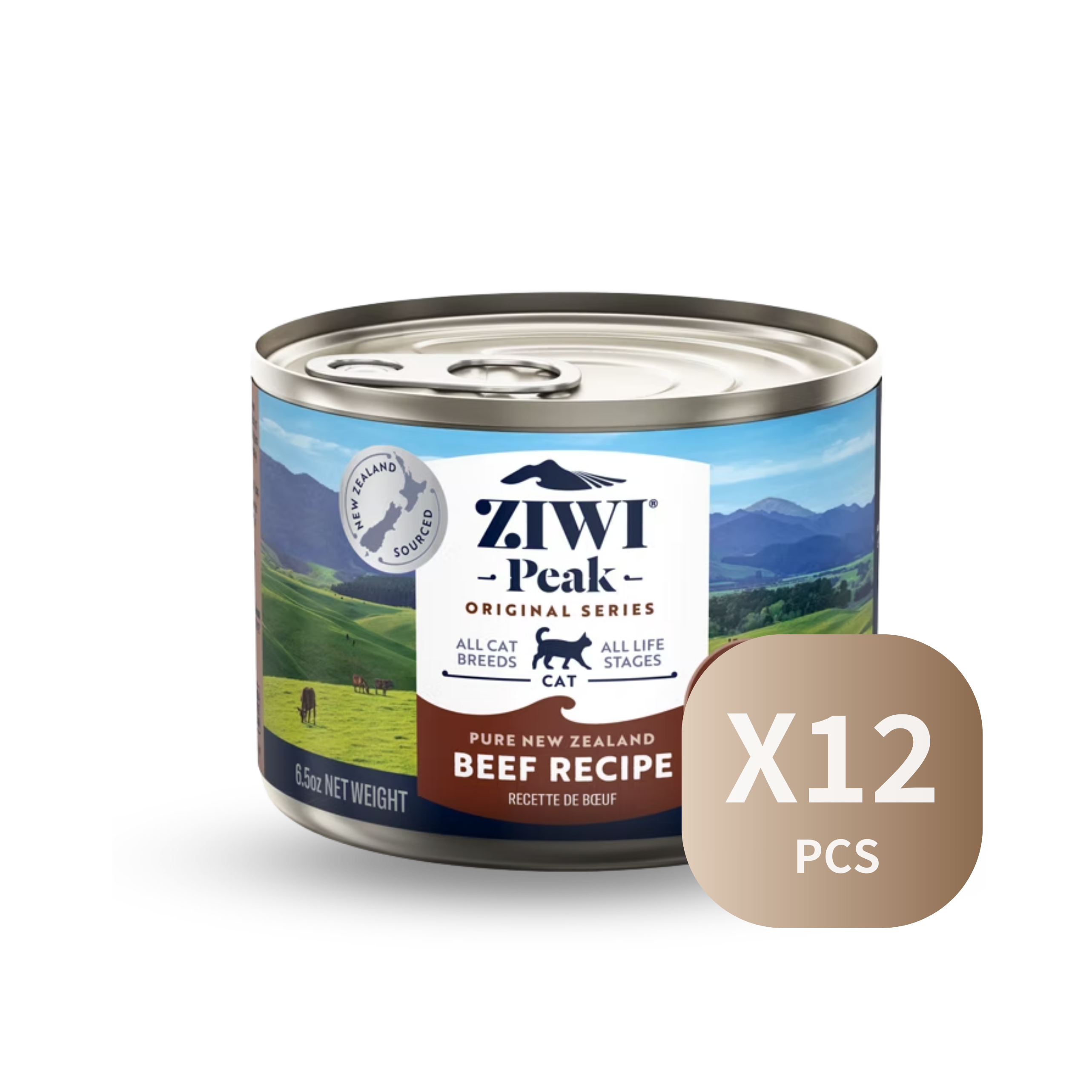 ZIWI Wet Beef Recipe For Cats | 鮮肉貓罐頭-牛肉配方 Ziwi