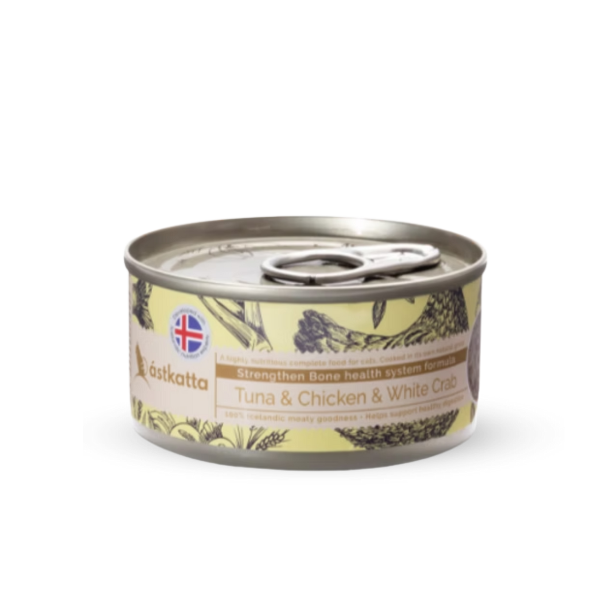 astkatta Tuna & Chicken & White Crab 80g | 吞拿魚雞肉白蟹 ástkatta