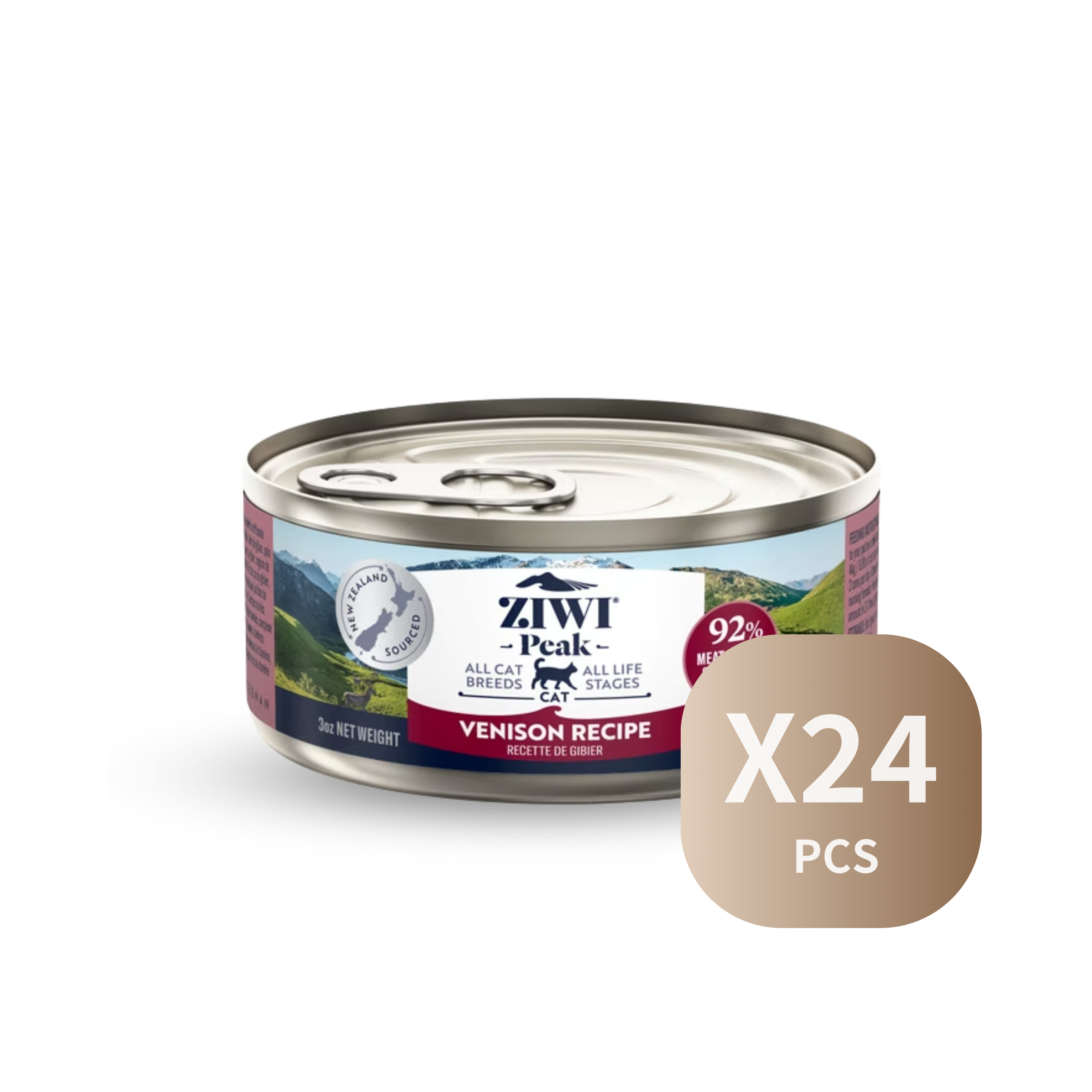 ZIWI Wet Venison Recipe For Cats | 鮮肉貓罐頭-鹿肉配方 Ziwi