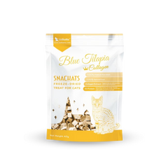 Freeze-Dried Treat Cat Snacks Blue Tilapia + Collagen 40g | 營養補水湯包 超級補水 吞拿魚湯 PET