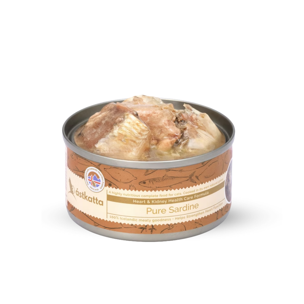astkatta Pure Sardine 80g | 純沙丁魚 ástkatta