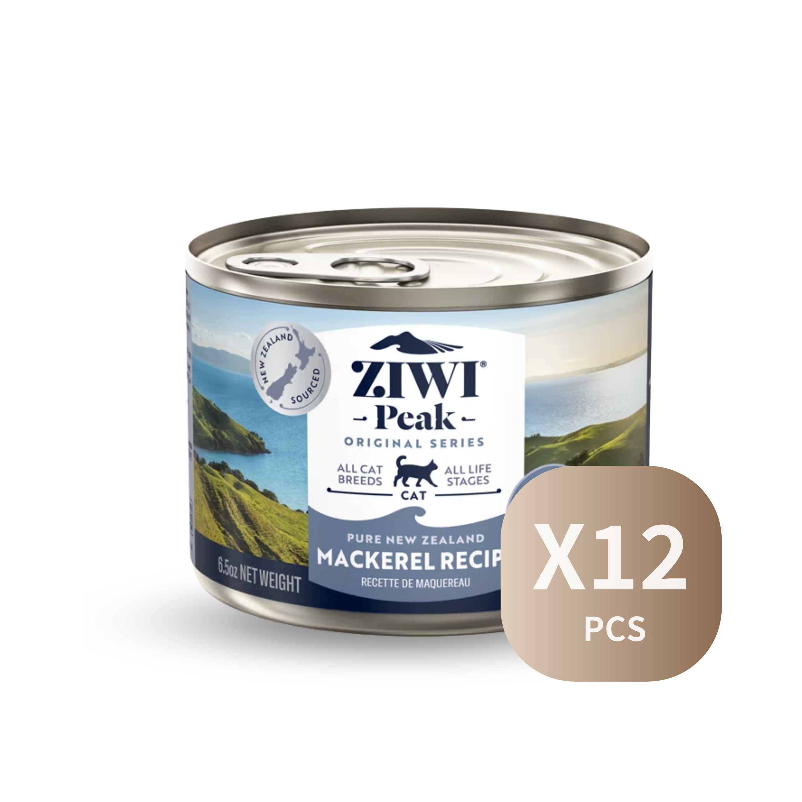 ZIWI Wet Mackerel Recipe For Cats | 鮮肉貓罐頭-鯖魚配方 Ziwi