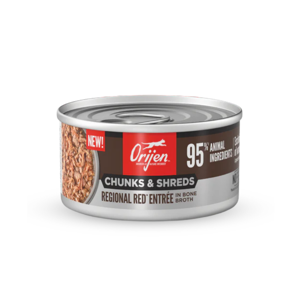 ORIJEN Chunks & Shreds Cat Wet Food - Regional Red | 貓濕糧 - 紅肉 Orijen