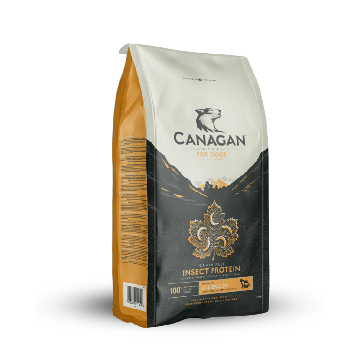 Canagan - 幼犬及成犬用昆蟲蛋白 | 無穀物蟲蟲蛋白配方 (全犬)