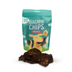 Pet Cubes Kangaroo Chips - Treat For Dog & Cat | 袋鼠肉乾 (50g) pet cubes