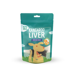 Pet Cubes Kangaroo Liver - Treat For Dog & Cat | 袋鼠肝 (50g) pet cubes