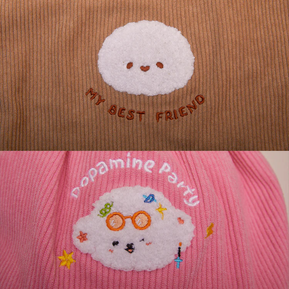 Bichon Frise Cotties Storage Drawstring Bag PET