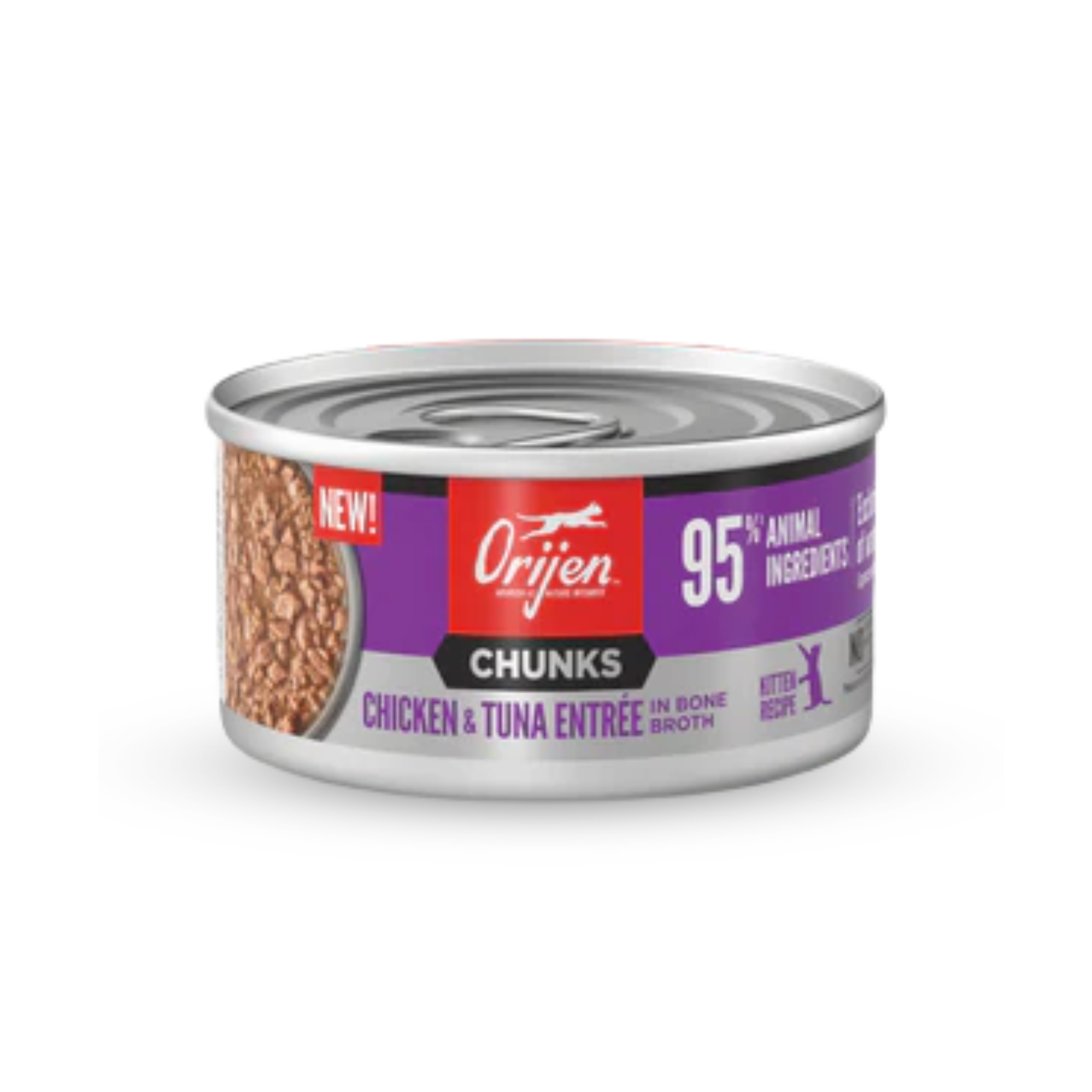 ORIJEN Chunks & Shreds Kitten Wet Food - Chicken & Tuna | 幼貓濕糧 - 雞肉 & 吞拿魚 Orijen