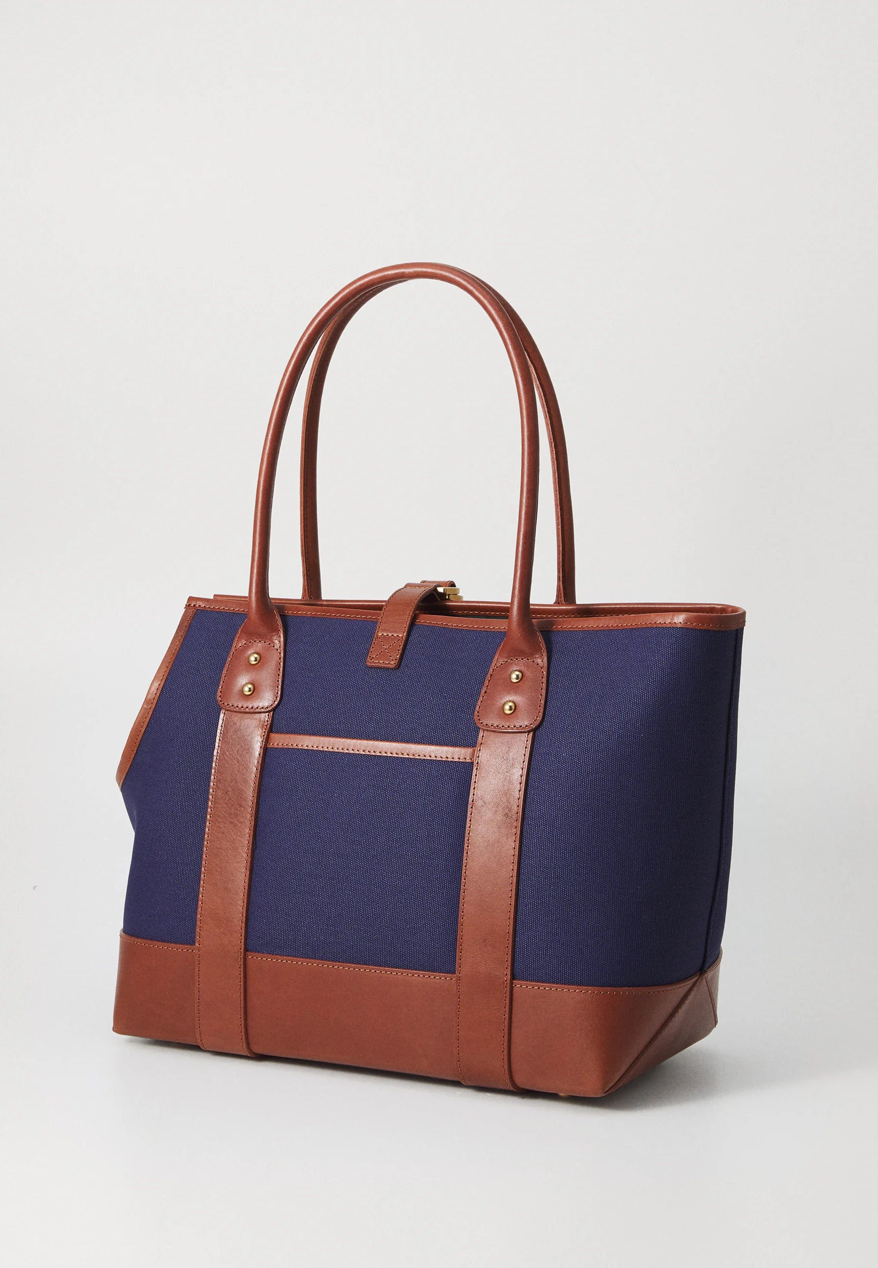 Ralph Lauren Leather & Canvas Polo Pet Traveling Tote Bag | 皮革帆布馬球寵物旅行托特包 PET