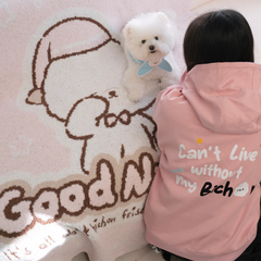 Bichon Frise Cotties Cozy Throw Blanket PET