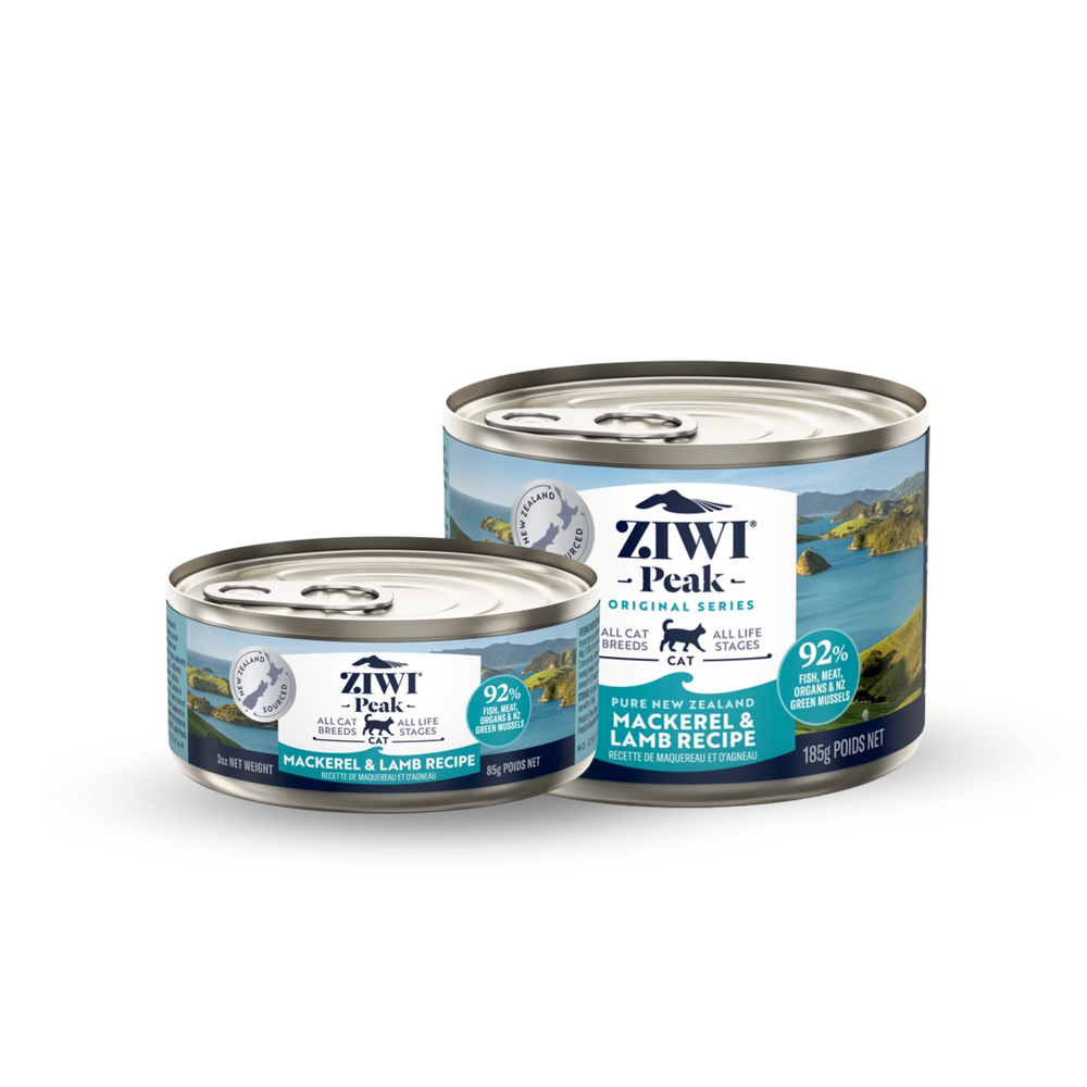 ZIWI Wet Mackerel & Lamb Recipe For Cats | 鮮肉貓罐頭-鯖魚配羊肉配方 Ziwi