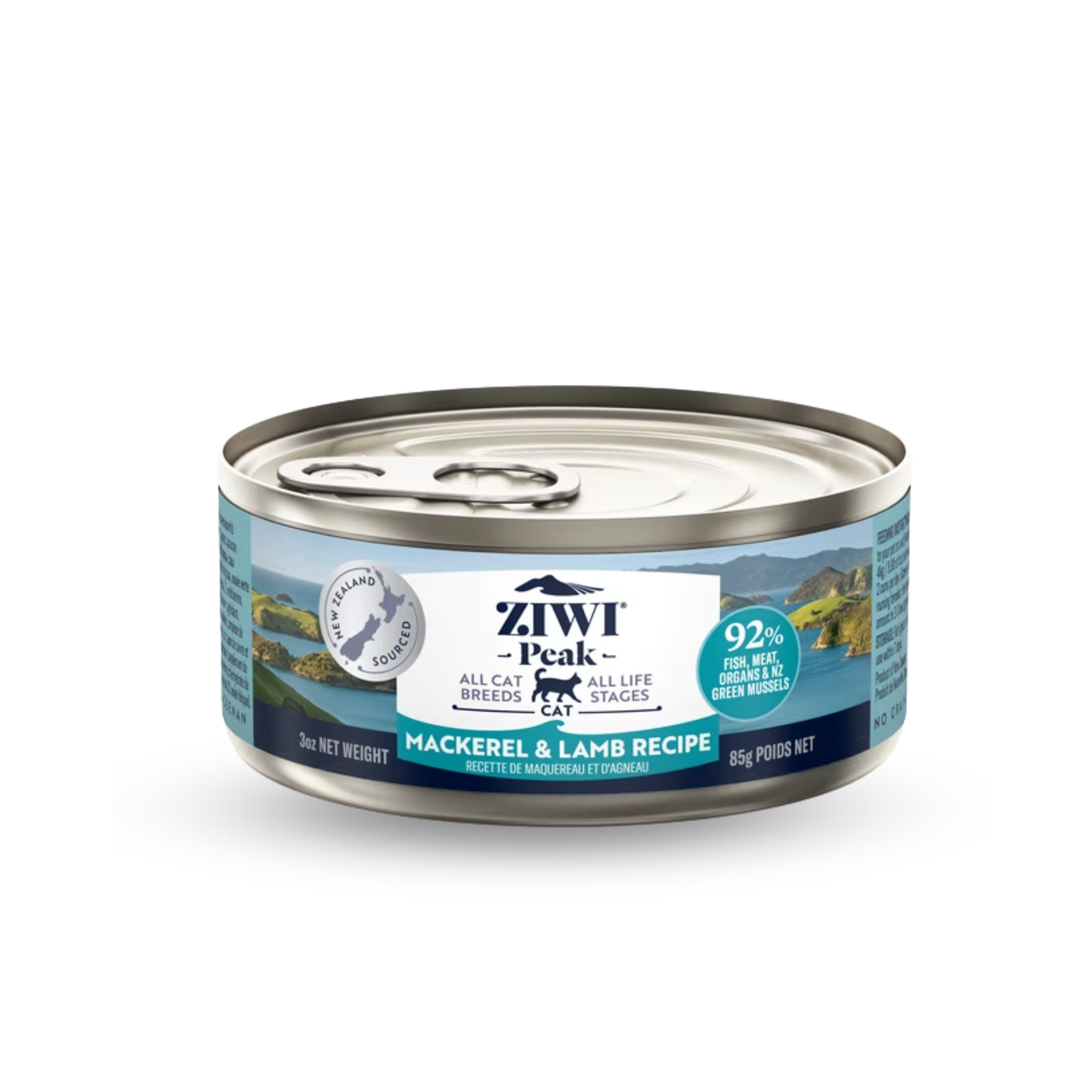 ZIWI Wet Mackerel & Lamb Recipe For Cats | 鮮肉貓罐頭-鯖魚配羊肉配方 Ziwi