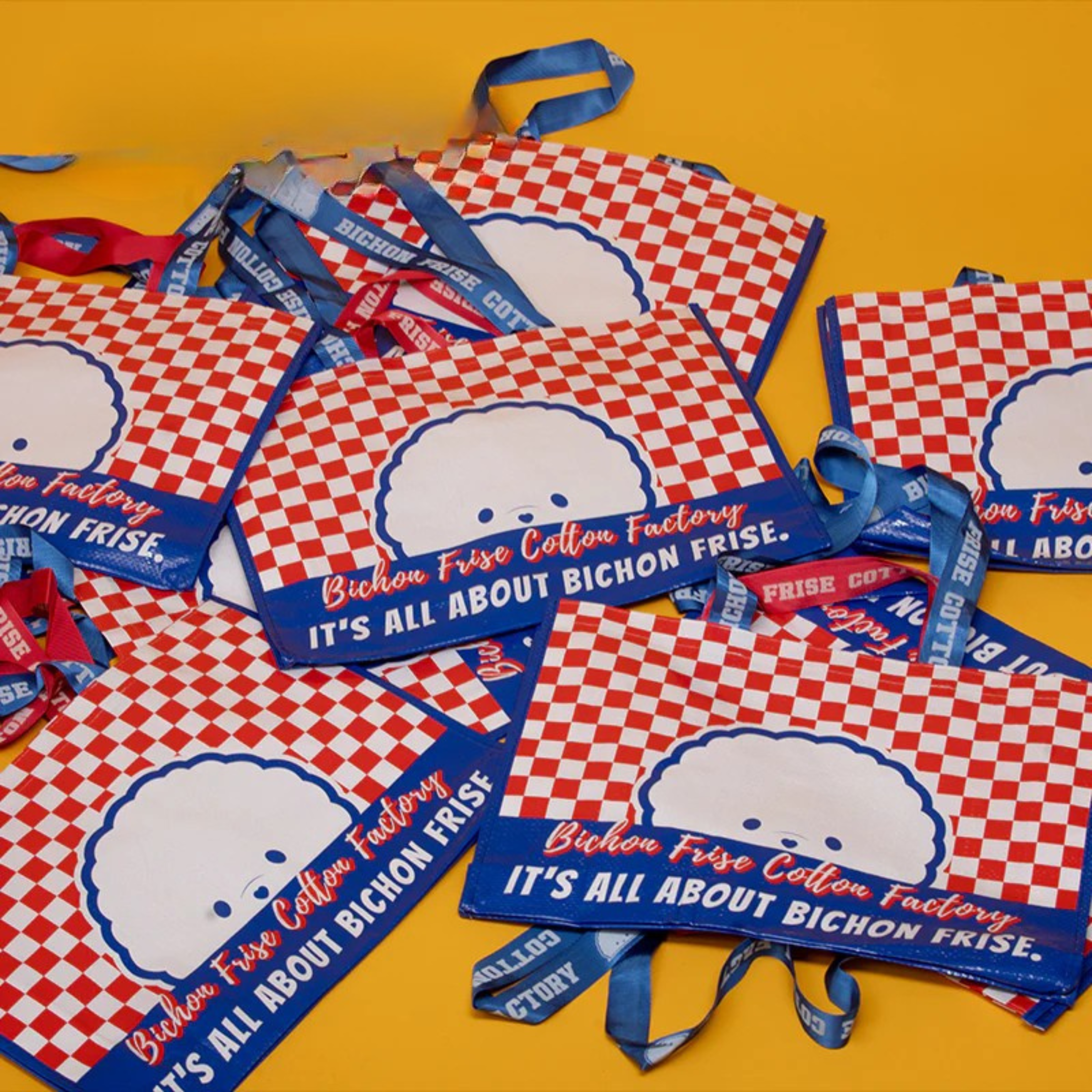 Bichon Frise Cotties Reusable Bag