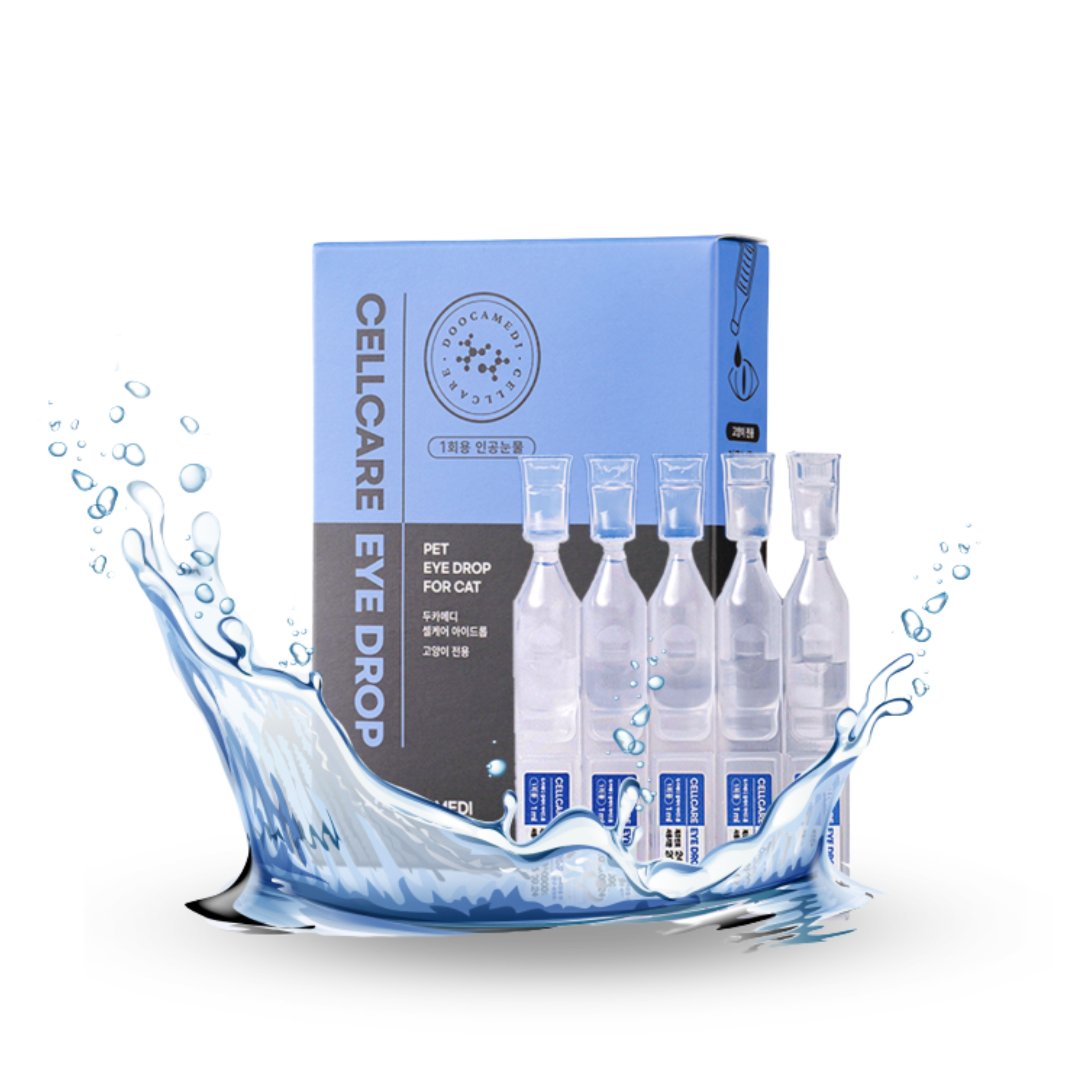 Doocamedi Cellcare Eye Drop: 高效幹細胞眼部護理解決方案專為貓咪設計