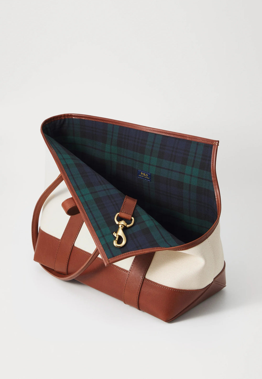 Ralph Lauren Leather & Canvas Polo Pet Traveling Tote Bag | 皮革帆布馬球寵物旅行托特包 PET
