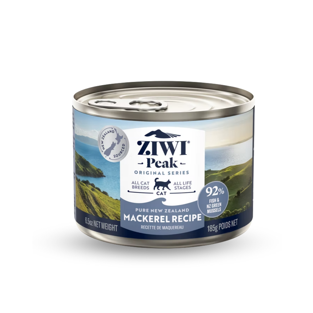 ZIWI Wet Mackerel Recipe For Cats | 鮮肉貓罐頭-鯖魚配方 Ziwi