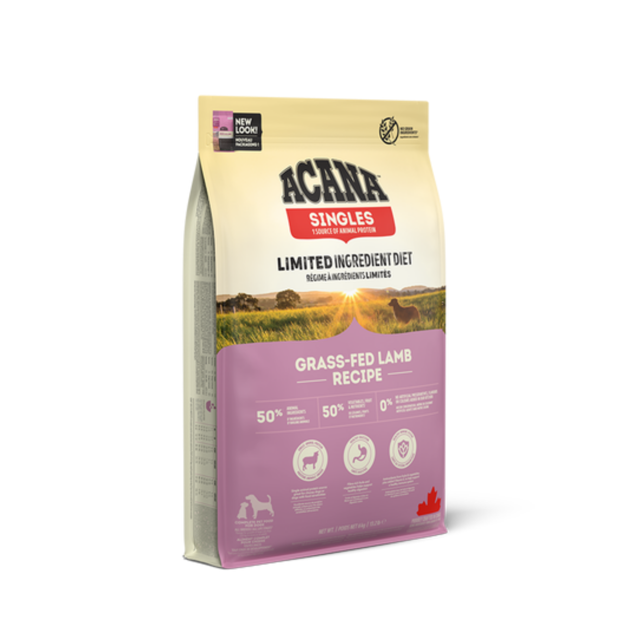Acana Singles Grass-Fed Lamb Recipe Dry Dog Food