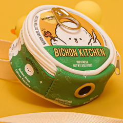 Bichon Frise Cotties Poop Bag Dispenser