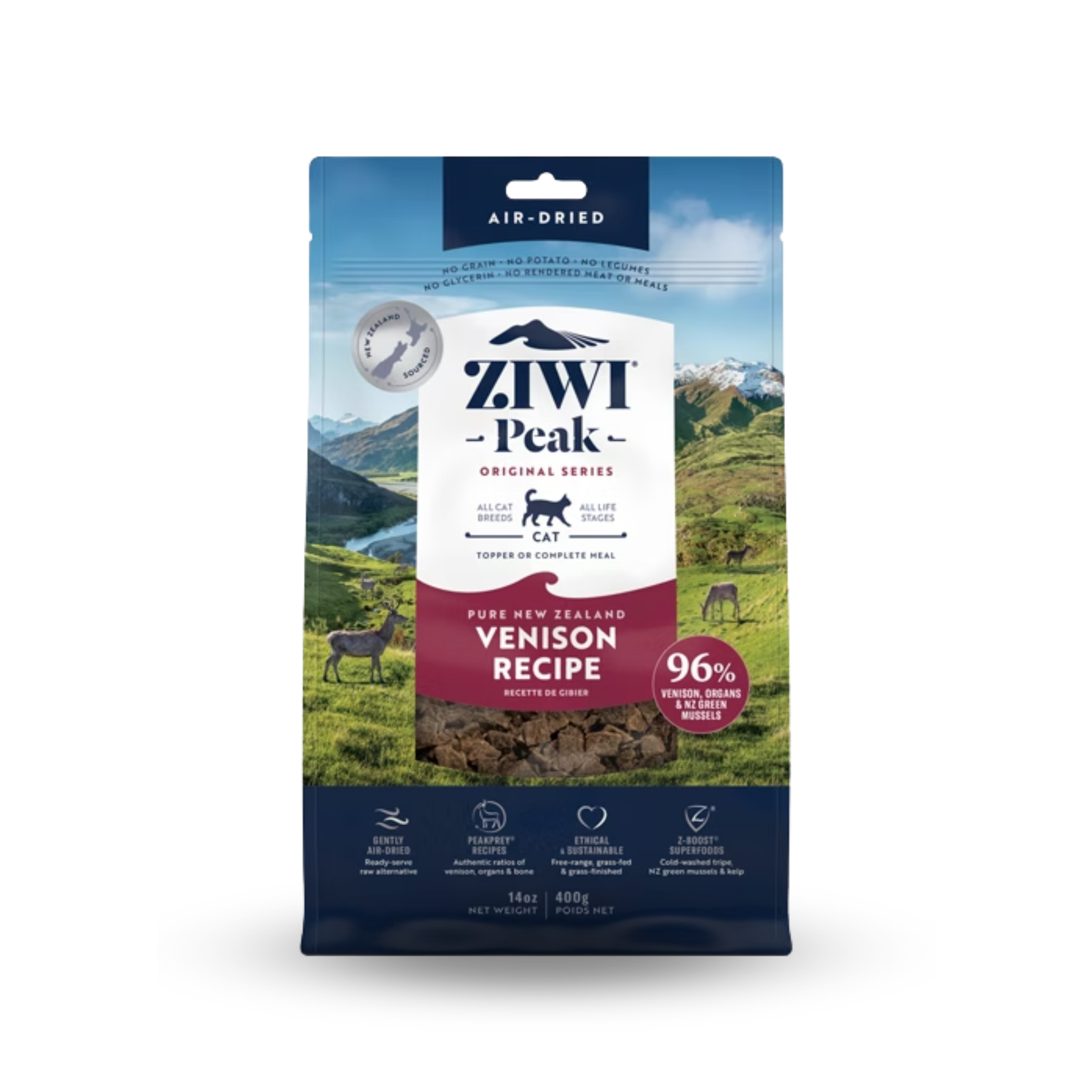 ZIWI Venison recipe For Cats | 風乾貓糧-鹿肉配方