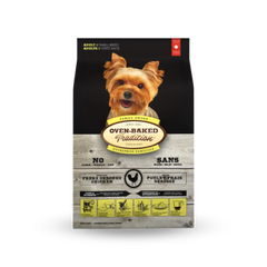 Oven-Baked Tradition Adult North American Free-Range Chicken – Fine Pellet / Small Bite Dog Food (5 lbs) | 成犬北美散養雞肉細粒小咬狗糧 Oven Baked