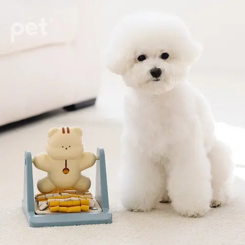 BITE ME Braining Spin and Snack Squirrel Toy Bite Me