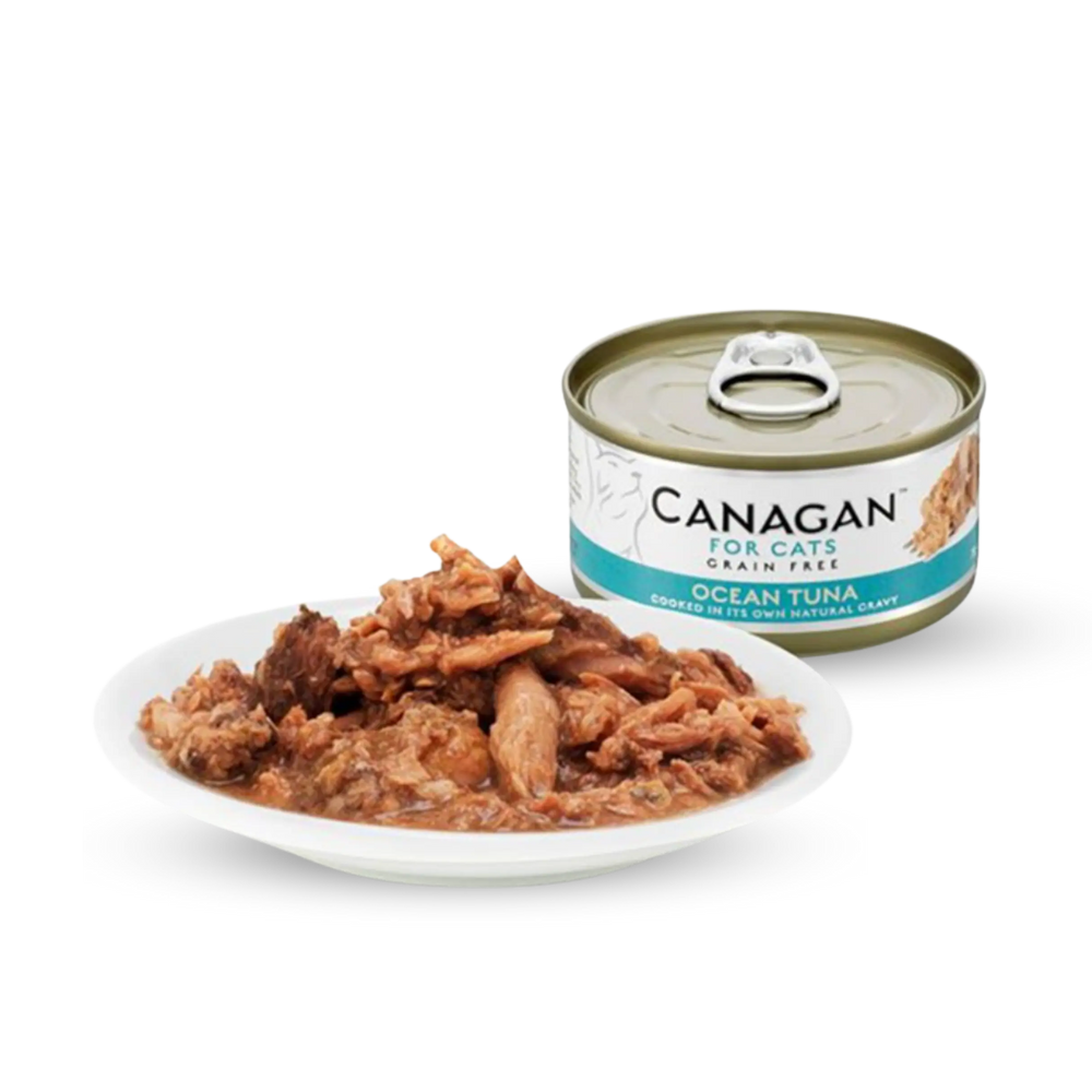 Canagan - Grain Free Canned Cat Food - Ocean Tuna  無穀物吞拿魚配方 75g  (6罐) thepethk