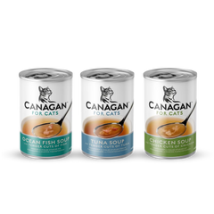 Canagan Cat Soup - Mixed Flavours  | 140g x 6 cans