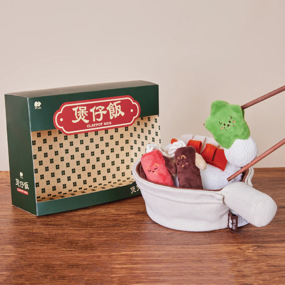 PP Lab - Claypot Rice with Lap Mei | Cat Toy | 煲仔飯臘味 | 貓玩具 Bite Me