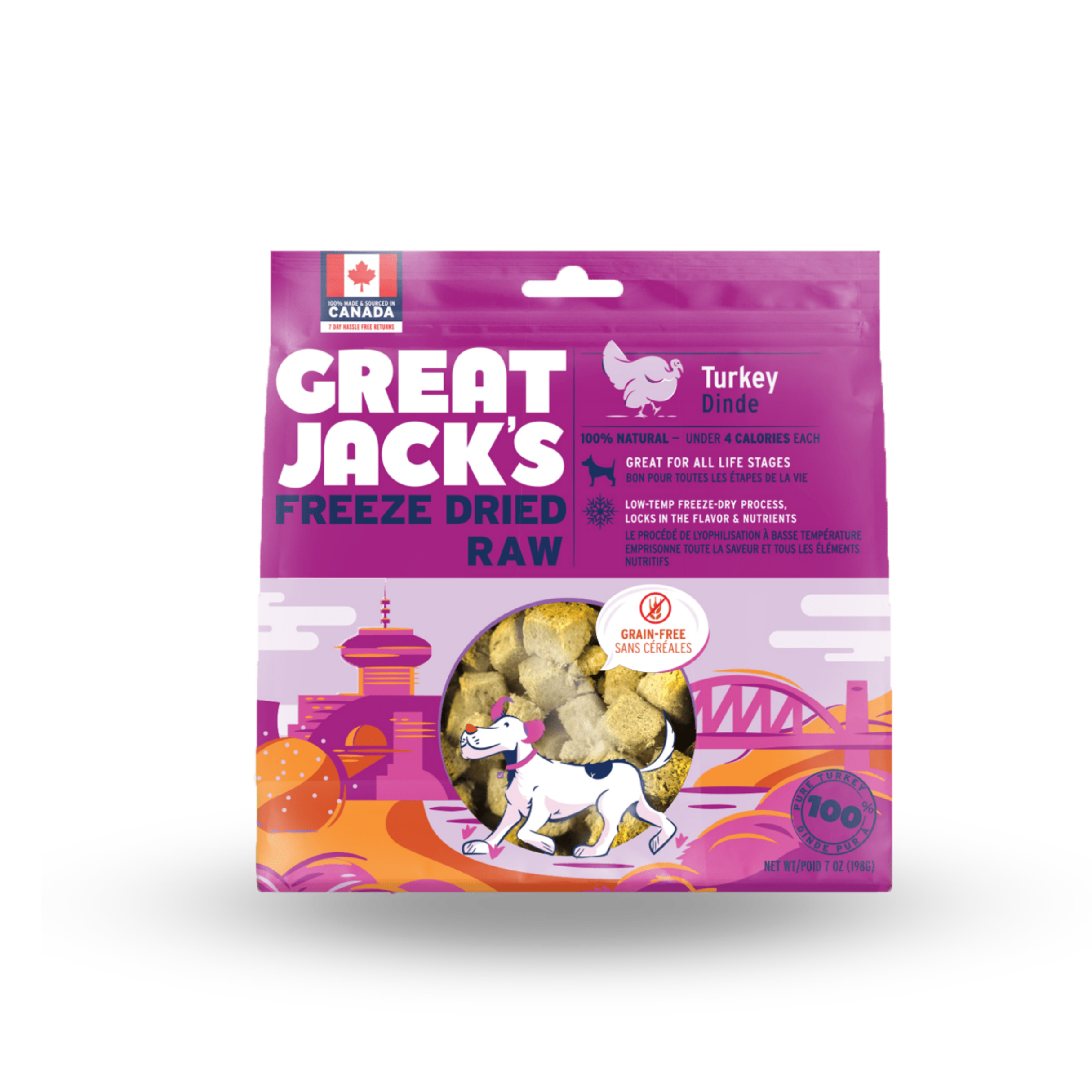 Great Jacks Dog Treat - Freeze-Dried Turkey | 100%凍乾脫水火雞肉 Great Jack's