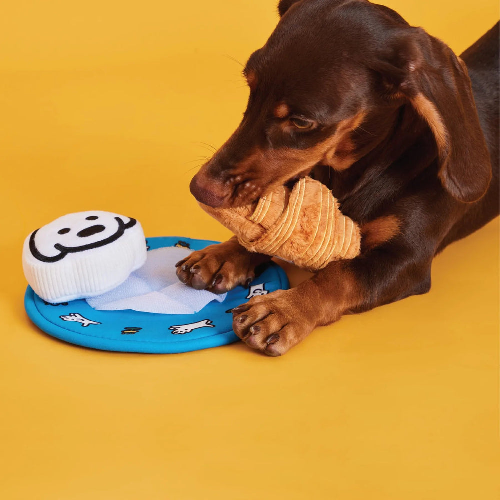 matsui DOGS x PP Lab Hong Kong Buns Blind Box | Dog Sniffing Toy | Nosework Plush Toy 松井狗狗 x PP Lab 香港麵包盲盒 | 狗狗嗅覺藏食玩具 | 鼻工作毛絨玩具 Bite Me