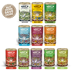 LILY's KITCHEN Wet Food For Dogs (6/12/24 Tins Mixed Flavours) | 天然犬用‌主食罐 (混合口味)