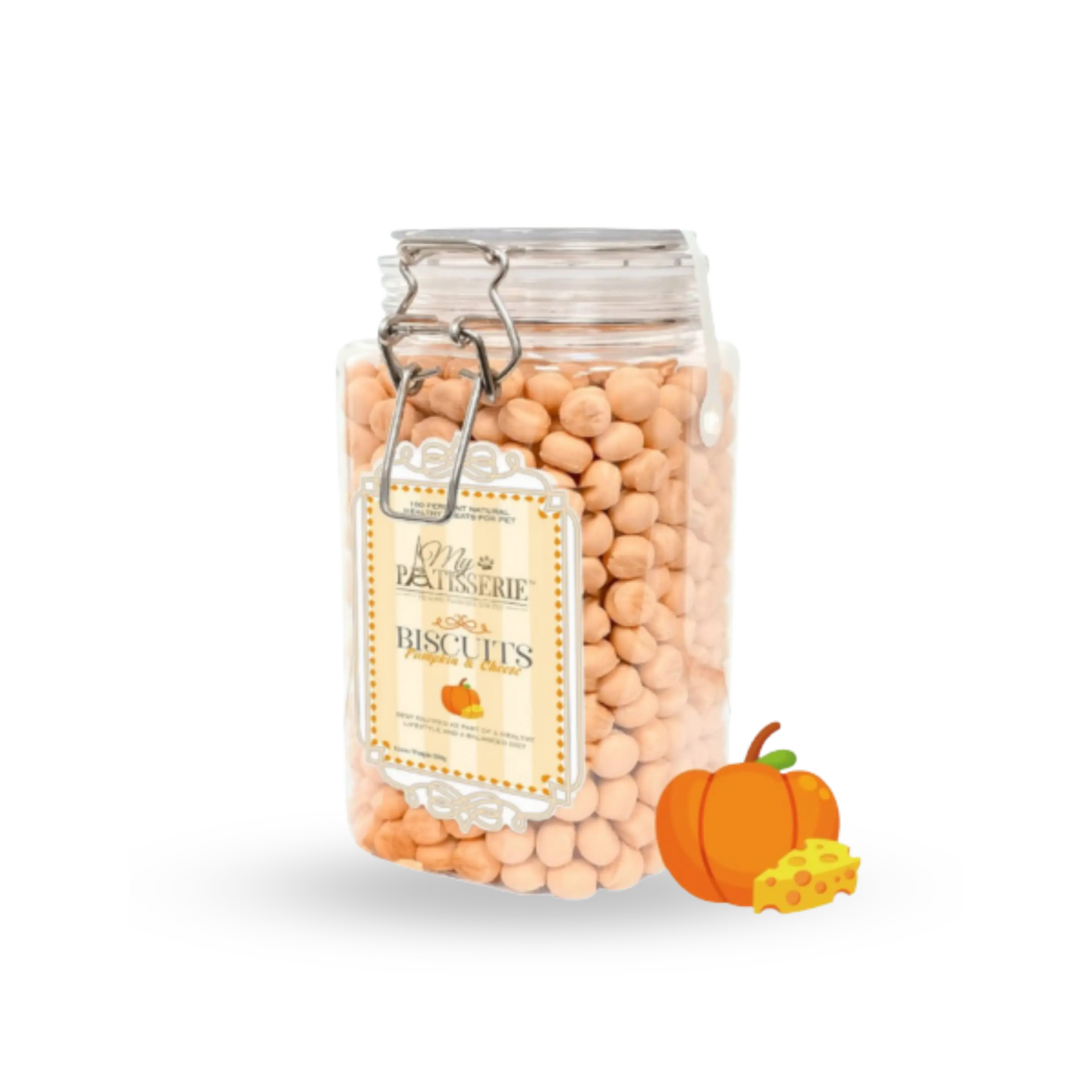 MY PET Pumpkin & Cheese Biscuits | 南瓜芝士味小饅頭 MY PET