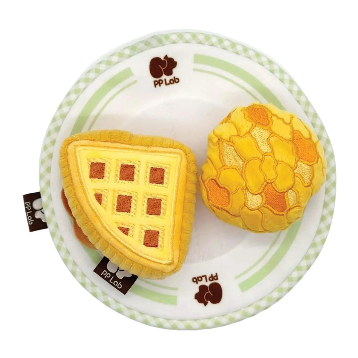 PP Lab - Pineapple Bun & Waffle | Sniffing Toy | 菠蘿包 & 窩夫 | 藏食玩具 Bite Me