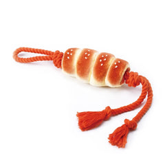 PP Lab - Sausage Bun Tug Toy | 小腸仔包拉扯玩具 Bite Me