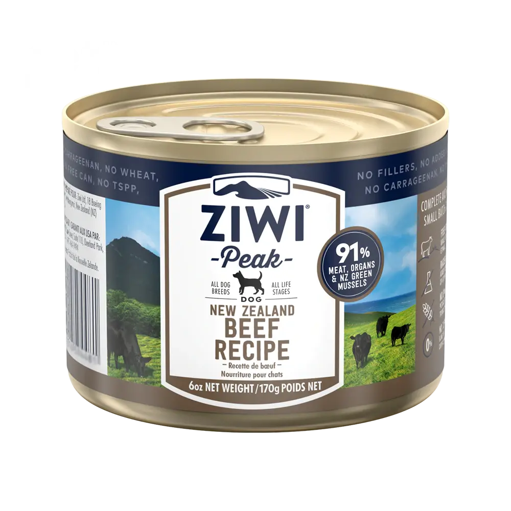 Grain free range beef dog can  無穀物放養牛肉狗罐頭  (6罐) Ziwi